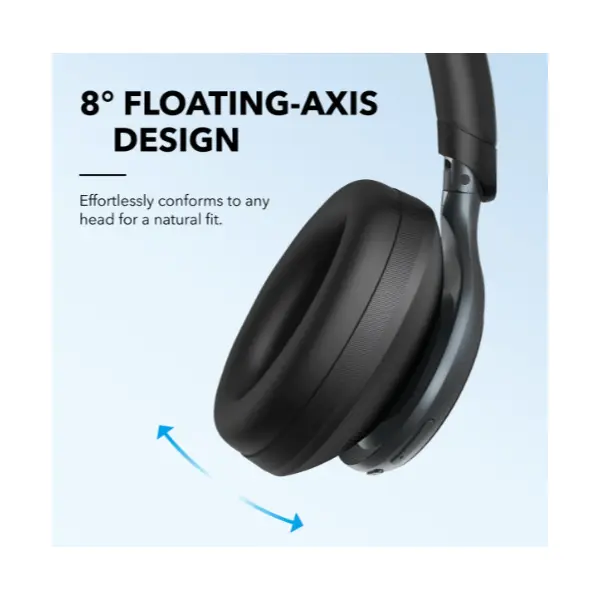 ANKER Soundcore Space One Bluetooth Headset Jet Black – 6. kép
