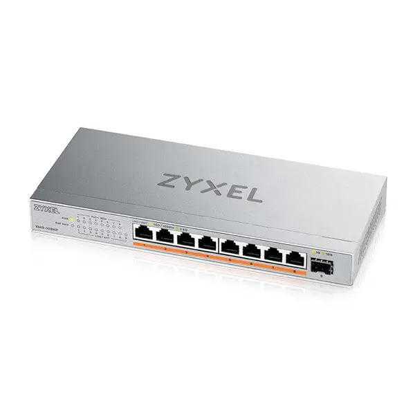 ZYXEL Switch 8x2.5Gbps + 1xSFP+ Fémházas Asztali, XMG-108-ZZ0101F – 2. kép
