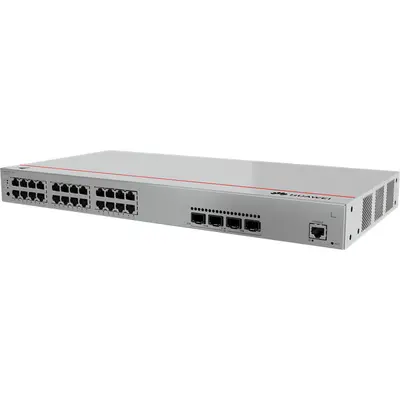 Huawei eKit Switch 24x1000Mbps (400W POE+) + 4x1GE (SFP) + 1konzol port, iStack, Layer2+ managed Rackes - S310-24P4S – 2. kép