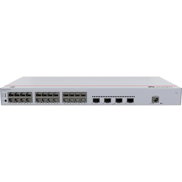 Huawei eKit Switch 24x1000Mbps + 4x10GE (SFP+) + 1konzol port, iStack, Layer2+ managedRackes - S310-24T4X