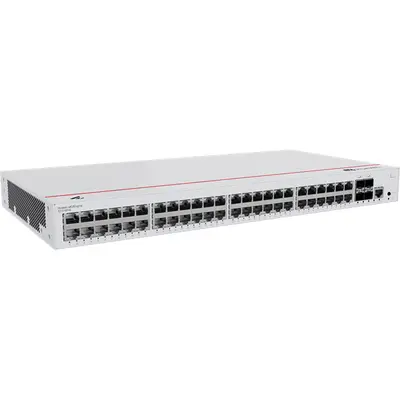 Huawei eKit Switch 48x1000Mbps (380W POE+) + 4x1GE (SFP) + 1konzol port, iStack, Layer2+ managed, Rackes - S310-48P4S – 2. kép
