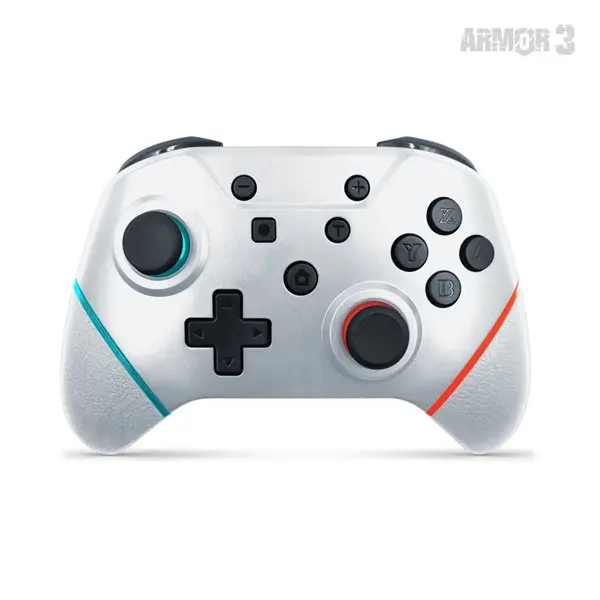 ARMOR3 NUCHAMP Nintendo Switch Kiegészítő Vezeték nélküli kontroller, Fehér – 3. kép