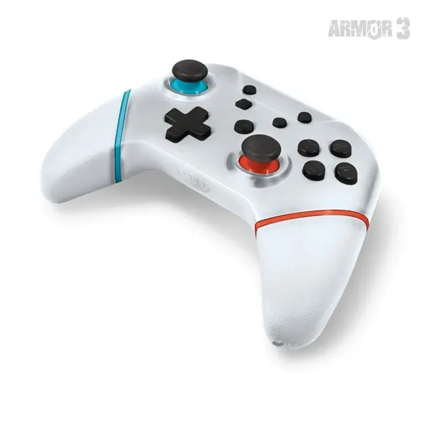 ARMOR3 NUCHAMP Nintendo Switch Kiegészítő Vezeték nélküli kontroller, Fehér – 4. kép