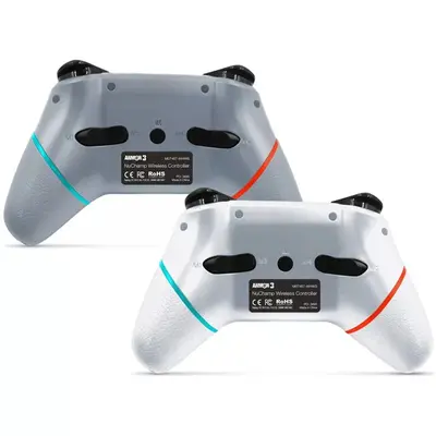 ARMOR3 NUCHAMP Nintendo Switch Kiegészítő Vezeték nélküli kontroller, Fehér & Szürke (2-PACK) – 2. kép