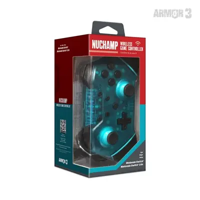 ARMOR3 NUCHAMP Nintendo Switch Kiegészítő Vezeték nélküli kontroller, Türkiz – 2. kép