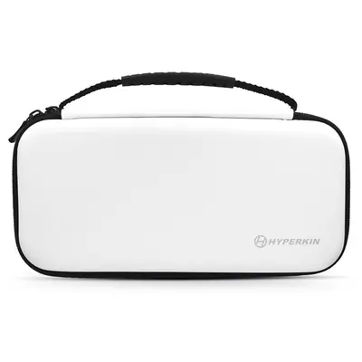HYPERKIN CarryMate EVA Nintendo Switch/Switch OLED/Switch Lite Erősített utazótok, Fehér – 2. kép