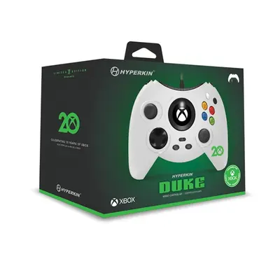 HYPERKIN Duke Xbox Series|One/Windows 11|10 20.Évf. Xbox liszenszelt Vezetékes kontroller, Fehér – 2. kép