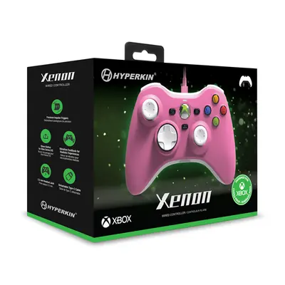 HYPERKIN Xenon Xbox Series|One/Windows 11|10 Xbox liszenszelt Vezetékes kontroller, Pink – 2. kép