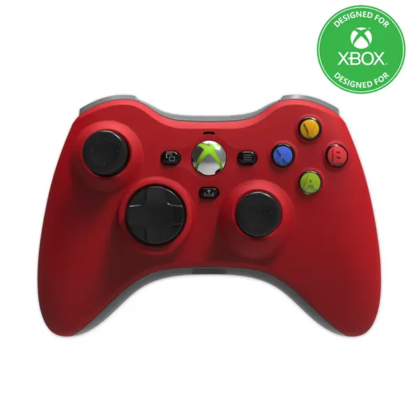 HYPERKIN Xenon Xbox Series|One/Windows 11|10 Xbox liszenszelt Vezetékes kontroller, Piros – 3. kép