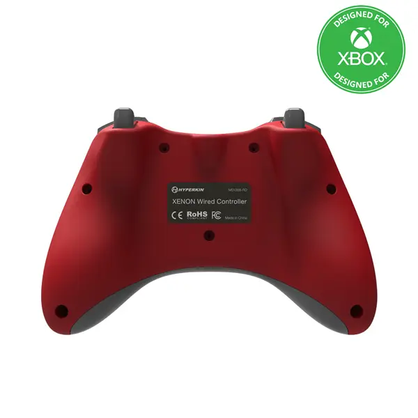 HYPERKIN Xenon Xbox Series|One/Windows 11|10 Xbox liszenszelt Vezetékes kontroller, Piros – 4. kép