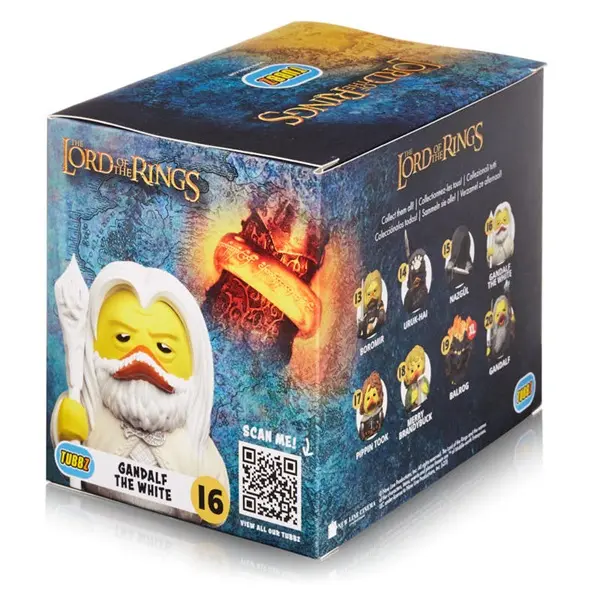 NUMSKULL Tubbz Boxed - Lord of the Rings "Gandalf the White" Gumikacsa – 2. kép