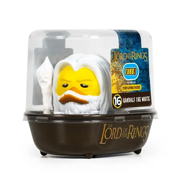 NUMSKULL Tubbz Boxed - Lord of the Rings "Gandalf the White" Gumikacsa – 3. kép