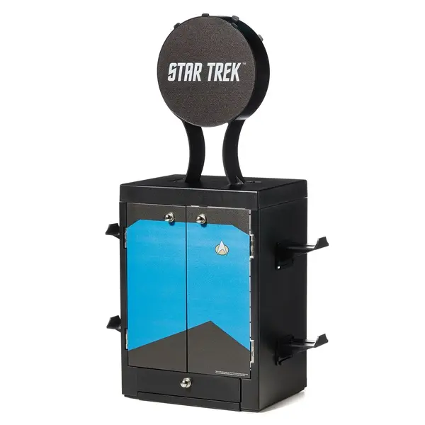 NUMSKULL PS5/XBOX Series Star Trek játéktartó szekrényes állvány, Kék – 3. kép