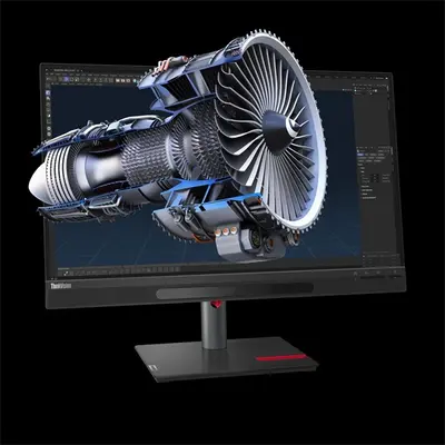 LENOVO Monitor - ThinkVision P27 3D; 27" UHD 3840x2160 IPS, 16:9, 1200:1, 310cd/m2, 4ms, VESA, HDMI, DP, USB Type-C – 2. kép