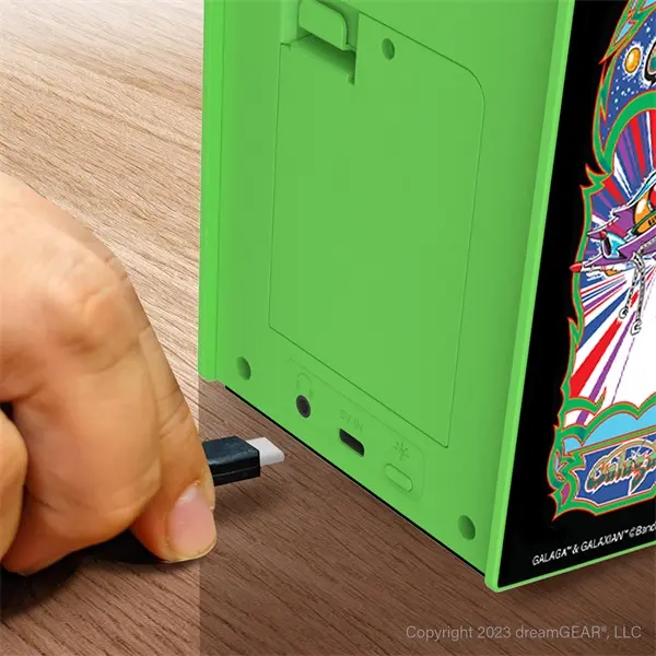 MY ARCADE Játékkonzol Galaga Micro Player Pro Portable Retro Arcade 6.75" Hordozható, DGUNL-4195 – 5. kép