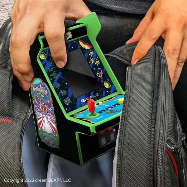 MY ARCADE Játékkonzol Galaga Micro Player Pro Portable Retro Arcade 6.75" Hordozható, DGUNL-4195 – 7. kép