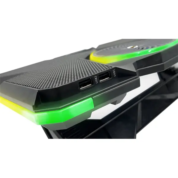 FROGGIEX Notebook Hűtőpad + Telefontartó, NitroCooling, FX-PC-P1-BL – 4. kép