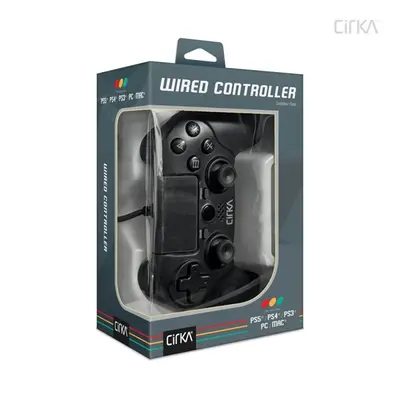 CIRKA NUFORCE PS4/PC/Mac Vezetékes kontroller, Fekete – 2. kép