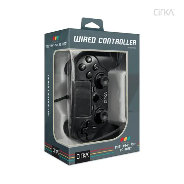 CIRKA NUFORCE PS4/PC/Mac Vezetékes kontroller, Fekete – 2. kép