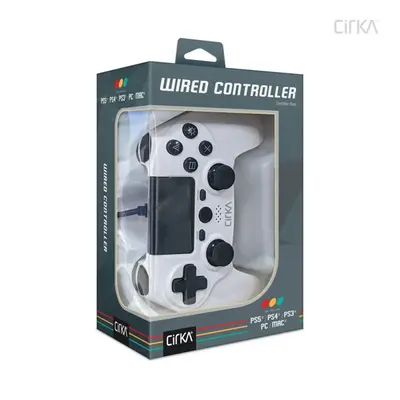 CIRKA NUFORCE PS4/PC/Mac Vezetékes kontroller, Fehér – 2. kép