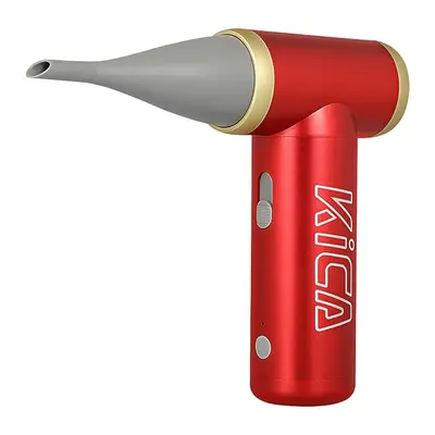 KICA JetFan2 vez. nélküli univerzális légfúvóka, USB, LED kijelző, 101000 ford./perc, 72 km / óra, 4,5 óra, piros – 2. kép