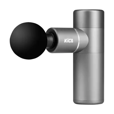 KICA hordozható vibrációs masszírozó, 4 fej ( gönb, lapos, kúpos, U alakú ), LED, 4 intenzitás, narancsbőr ellen