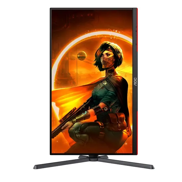 AOC Gaming 180Hz monitor 27" Q27G3XMN/BK, 2560x1440 16:9, 1.000cd/m2, 1ms, 2xHDMI/DisplayPort, áll. mag.,pivot, HDR1000 – 4. kép