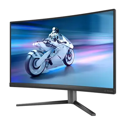 PHILIPS ívelt Gaming 280Hz monitor 27" 27M2C5200W 1920x1080, 16:9, 300cd/m2, 0,3ms, 2xHDMI/DisplayPort, áll. mag.,HDR10 – 2. kép