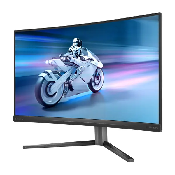 PHILIPS ívelt Gaming 280Hz monitor 27" 27M2C5200W 1920x1080, 16:9, 300cd/m2, 0,3ms, 2xHDMI/DisplayPort, áll. mag.,HDR10 – 2. kép