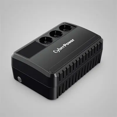 CYBERPOWER UPS BU650EG (3 Schuko) 650VA (360 W), 230V Power-Saving LINE-INTERAKTÍV szünetmentes elosztó, AVR – 2. kép