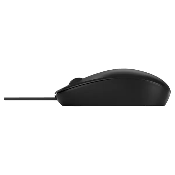 HP vezetékes egér 125 - fekete – 2. kép