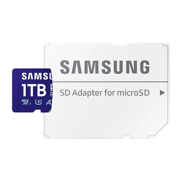 SAMSUNG Memóriakártya, PRO Plus microSDXC kártya 1TB, CLASS 10, UHS-I, U3, V30, A2, + Adapter, R180/W130 – 5. kép