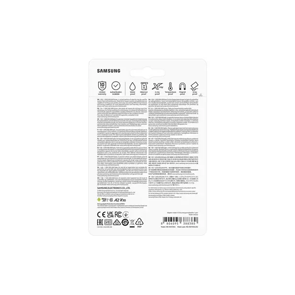 SAMSUNG Memóriakártya, PRO Plus microSDXC kártya 1TB, CLASS 10, UHS-I, U3, V30, A2, + Adapter, R180/W130 – 7. kép