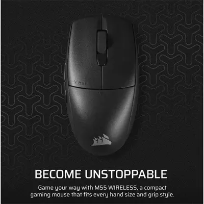 CORSAIR Vezeték Nélküli Egér Gaming, M55 Lightwight, 6 programozható gomb, Ultra-könnyű, 16000dpi, fekete – 2. kép