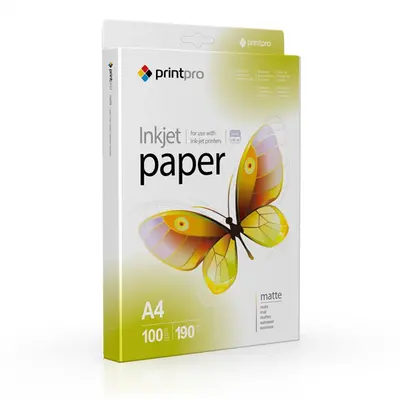COLORWAY Fotópapír, PrintPro matt, 190g/m, A4, 100pc. (PME190100A4)