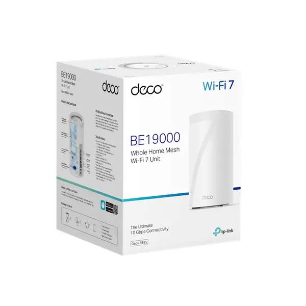 TP-LINK Wireless Mesh Networking system BE19000 Wi-Fi 7 DECO BE85(2-PACK) – 3. kép