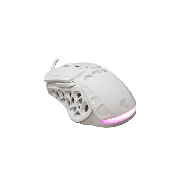 WHITE SHARK ECTOR-W GM-5016W RGB gamer egér, 12.200 dpi, 7 gombos fehér – 5. kép