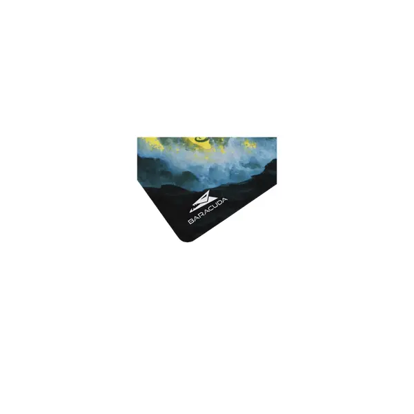 BARACUDA DARKWATER, BGMP-03 gamer szövet egérpad 750x350mm – 4. kép