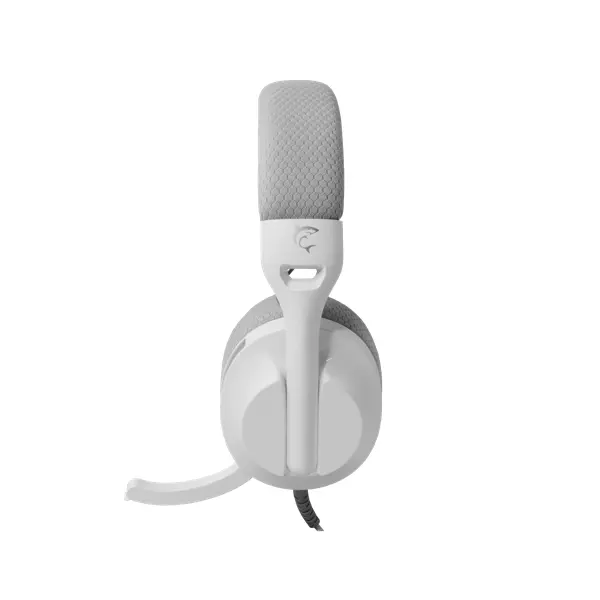 WHITE SHARK PARROT-W/G, GH-2440W/G, gamer fejhallgató, fehér/szürke – 3. kép