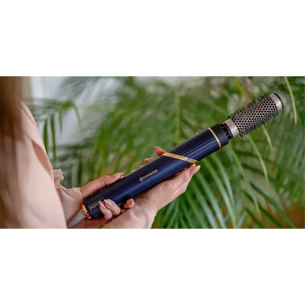 Humanas HD-AT02 Air Touch 2 in 1 luxus hajszárító + hajsütővas, 1000W, 3 teljesítmény 4 hőmérséklet fokazat, 5 feltét – 7. kép