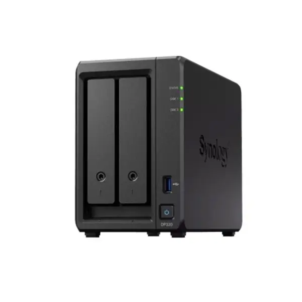 SYNOLOGY ActiveProtect DP320, 2 fiókos, 8GB RAM, 2 x 8 TB 3.5" HDD (RAID 1)