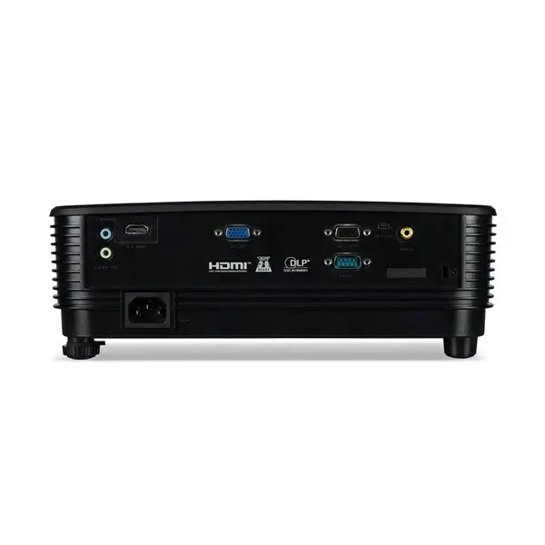 ACER DLP Projektor X1329, WXGA (1280x800), 16:10, 4800Lm, 20000/1, VGA, RCA, 2x HDMI, fekete – 4. kép