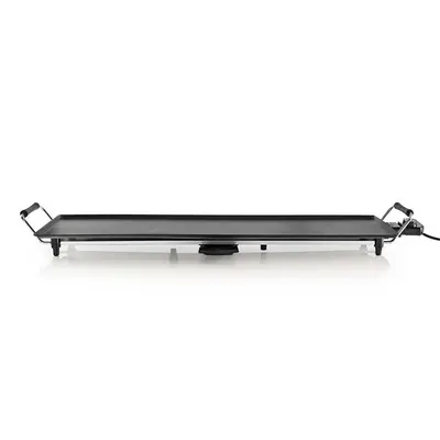 Nedis FCTE110EBK90 teppanyaki látvány grillsütő, 1800W, szabályozható hőmérséklet, csepptálca