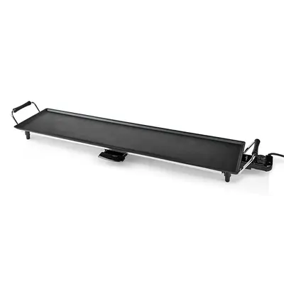 Nedis FCTE110EBK90 teppanyaki látvány grillsütő, 1800W, szabályozható hőmérséklet, csepptálca – 2. kép