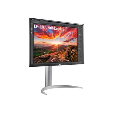 LG IPS monitor 27" 27UP850K, 3840x2160, 16:9, 400cd/m2, 5ms, HDMIx2/DisplayPort/USBx2/USB-C, hangszóró – 2. kép