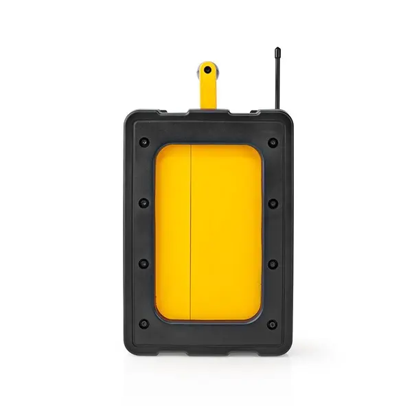 Nedis RDFM3100YW munka rádió, FM, bluetooth, rezgéscsillapítás, 15W, 20 FM állomás, 3,5 mm audióbemenet – 3. kép