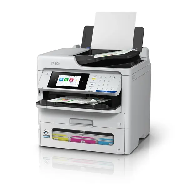 EPSON Tintasugaras nyomtató - WorkForce Pro EM-C800RDWF (A4, MFP, 4800x1200 DPI, 34 lap/perc, duplex, ADF, USB/LAN/Wifi) – 3. kép