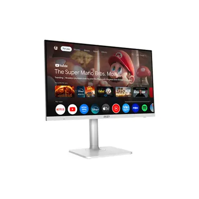MSI Monitor Business Modern MD272UPSW 27" UHD, 3840x2160, 60Hz, IPS, 4ms, HDMI, DP, USB-C, Pivot, White - SMART – 2. kép