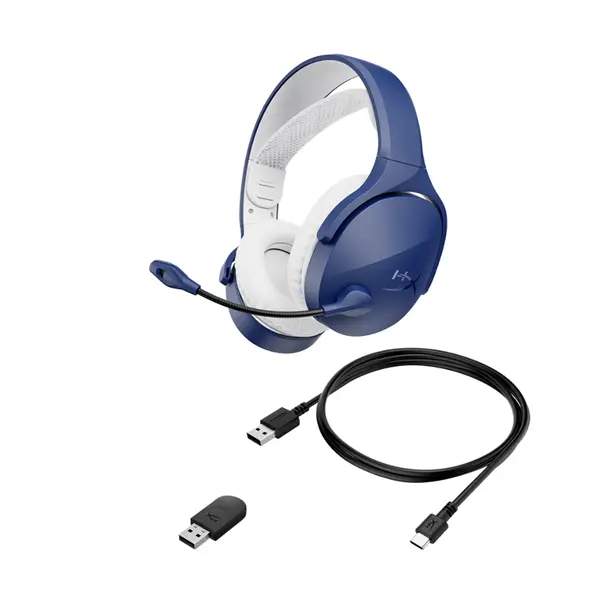 HP HYPERX vezeték nélküli gaming fejhallgató Cloud Jet - kék – 5. kép