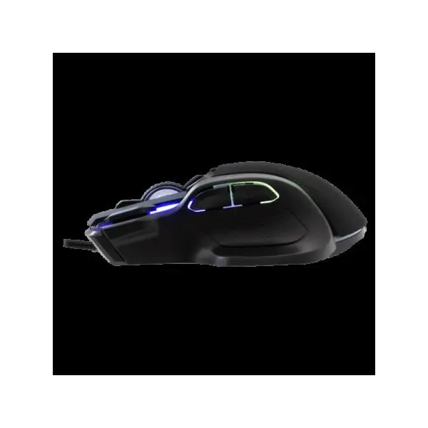 BARACUDA BGM-071B PIRANHA-B fe/ 7200 dpi 7D gamer egér, RGB – 3. kép